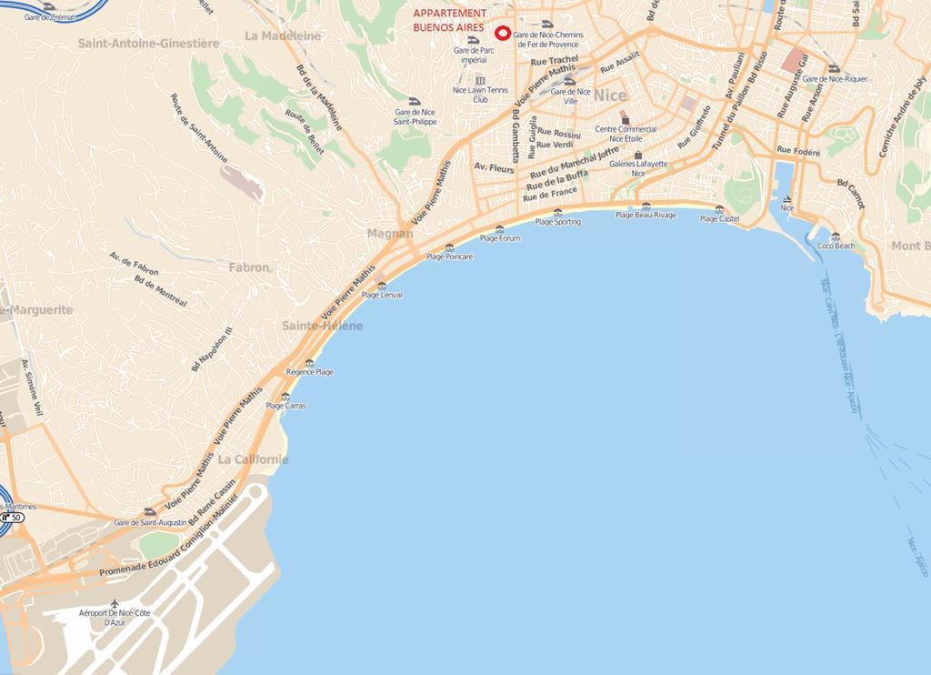 ניס Appartement Buenos Aires מראה חיצוני תמונה